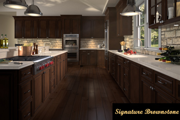 signature brownstone kitchen cabinets