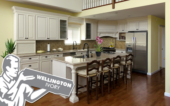wellington ivory kitchen cabinets