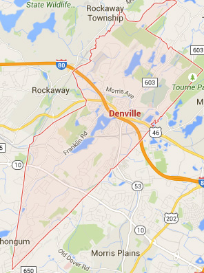 denville NJ map