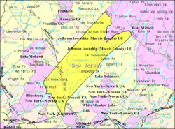 jefferson nj map