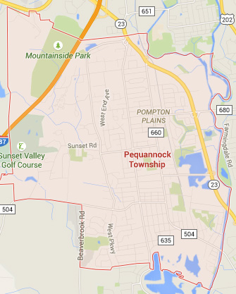 pequannock nj map